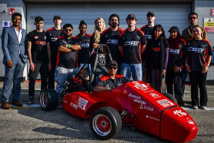 City St George’s Racing competes in Formula Student UK 2026