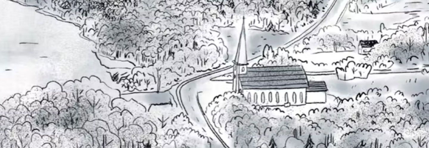 An illustration from Ducks by Jonathan Cape