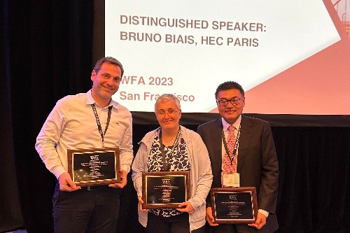 Professor Ioannidou receives the award