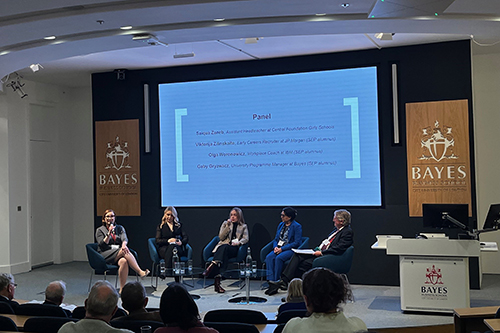 Expert panel at School Engagement Project report launch event