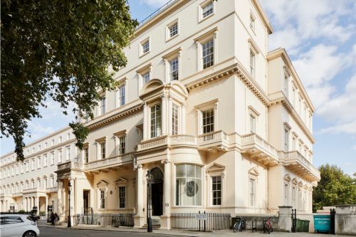 The British Academy exterior, Carlton House Terrace.