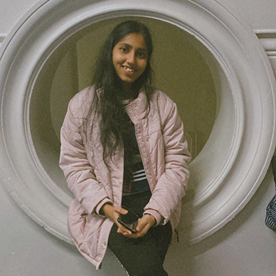 A headshot of Diya Sompura