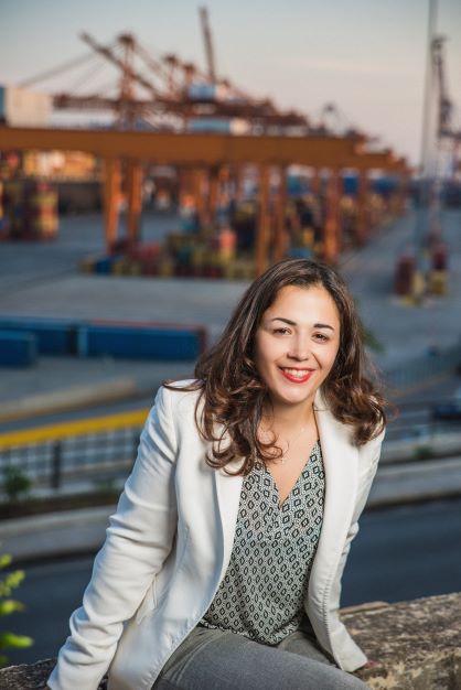 Maria Mavroudi is an alumni ambassador