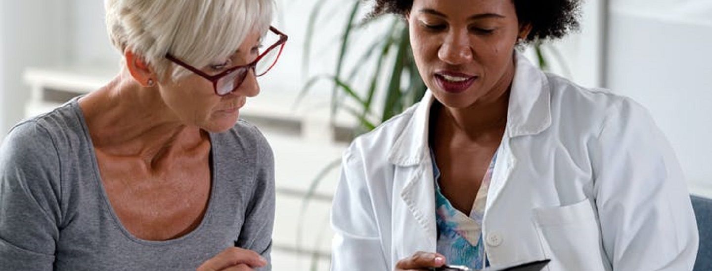 The Conversation image of two women communicating
