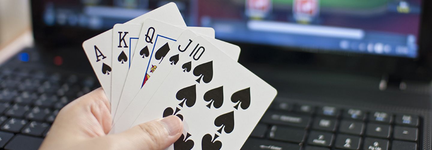 Problem gambling online banner