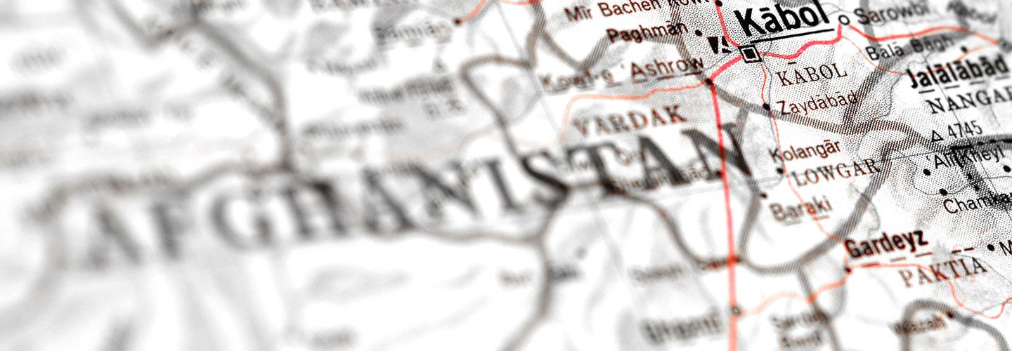 Map of Afghanistan