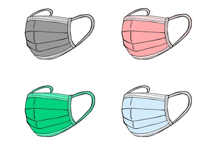 Facemasks illustration