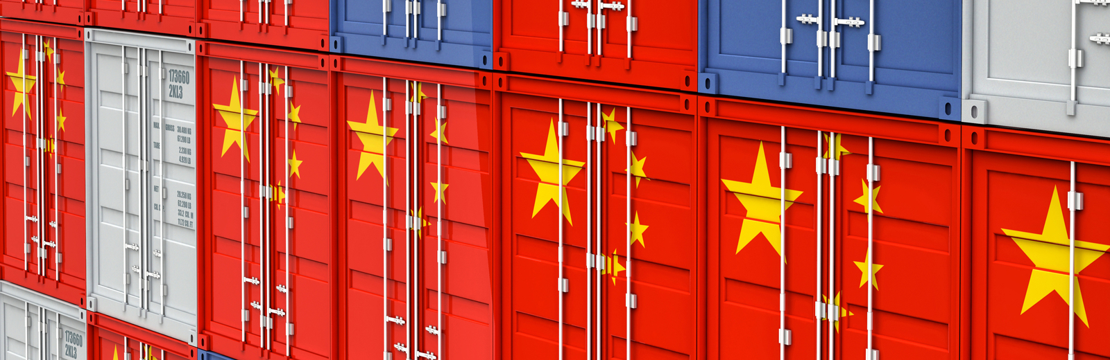 Chinese shipping containers