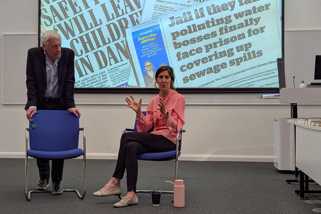 Esme Wren, editor of Channel 4 news