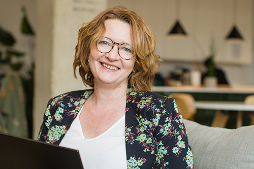 Alumni speaker Marta Kalas
