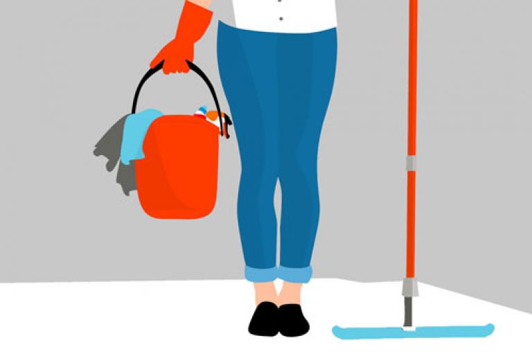 Cleanfluencer illustration