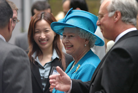 Her Majesty The Queen visiting Bunhill Row Her Majesty The Queen visiting Bunhill Row