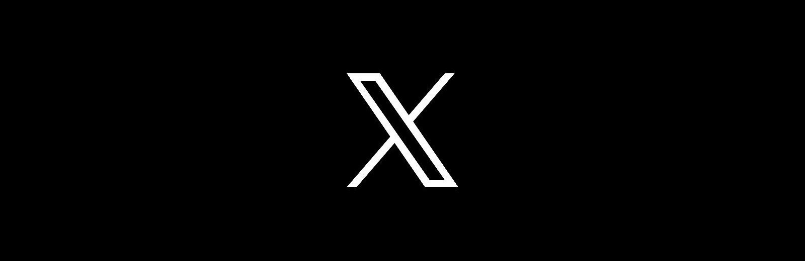 X logo