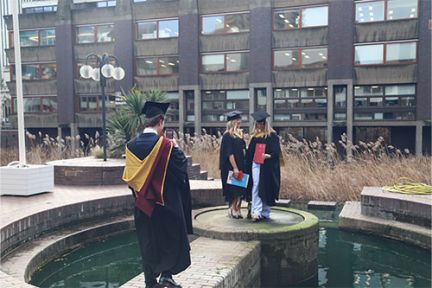 City hosts winter 2024 graduations at the Barbican Centre