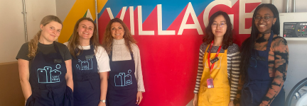 City staff volunteer at Little Village baby bank