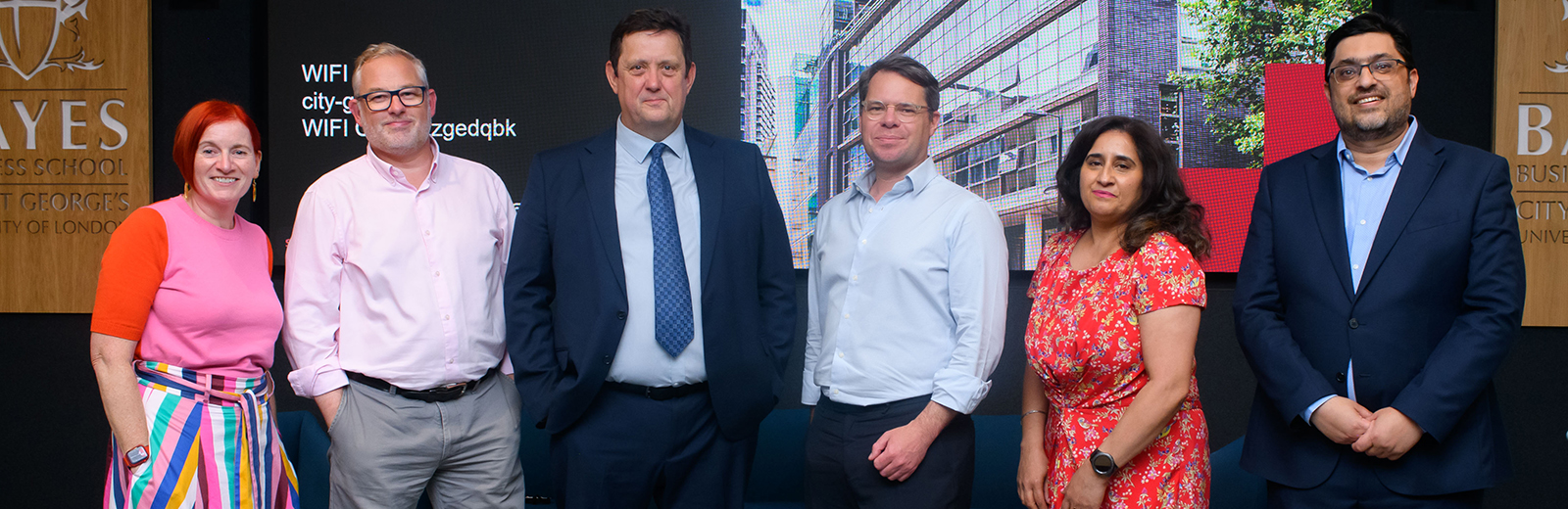 Panellists at Perspectives on Leadership event