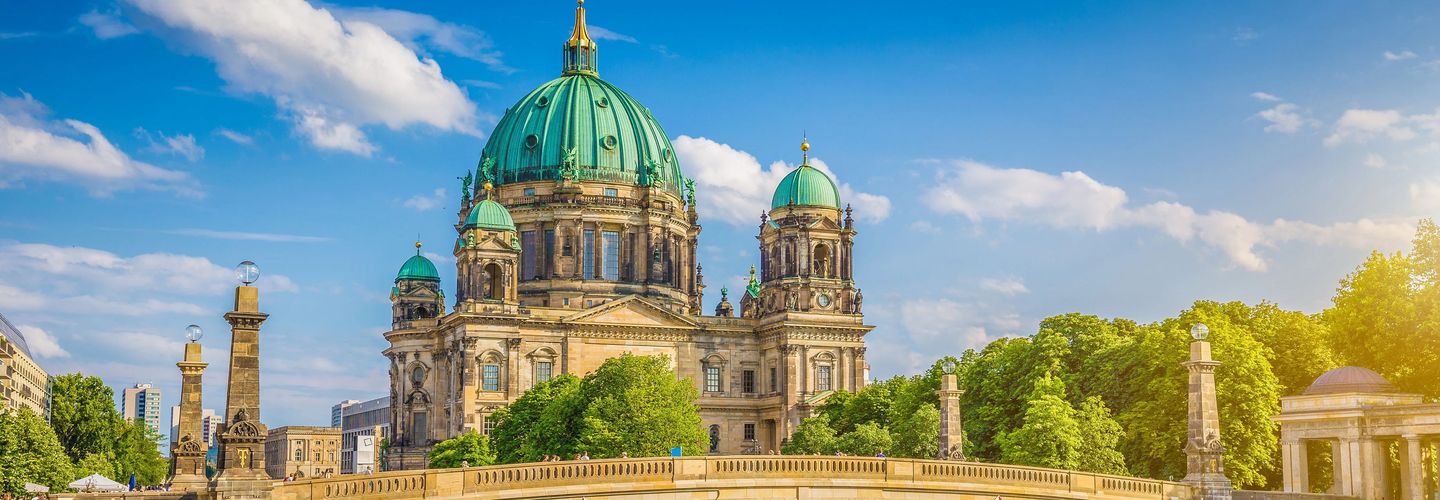 Berlin Cathedral from the river