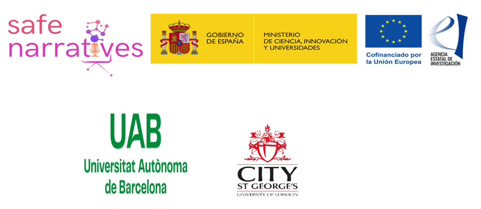 City St. George’s, University of London in collaboration with SafeNarratives Research Project (PID2023-149902OB-I00) - Universitat Autònoma de Barcelona