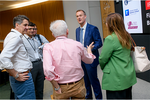Bank of England chief highlights value of academic research at Bayes