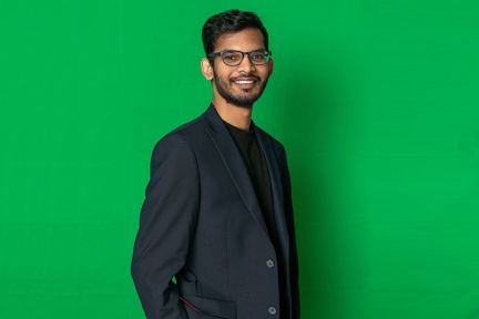 Rishi Preetam Thiruthani MSc receives the Excellence in STEM Achievement Alumni Award 2026