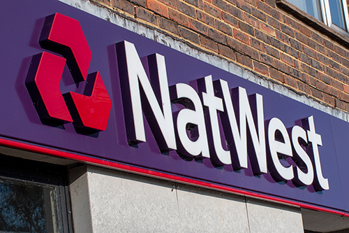 Outside of a NatWest bank