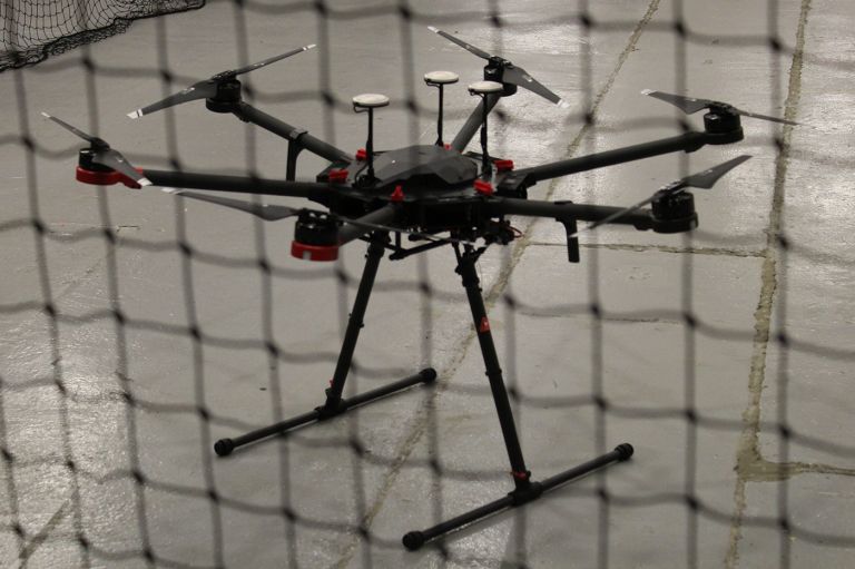 Payload drone thumb