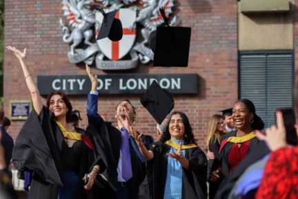 City St George's ranked top 10 in UK for graduate salaries in Daily Mail University Guide 2027
