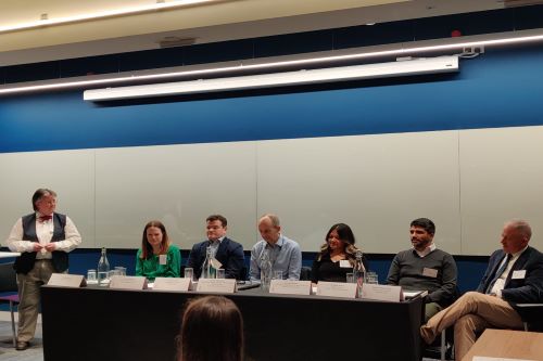 The speaking panel