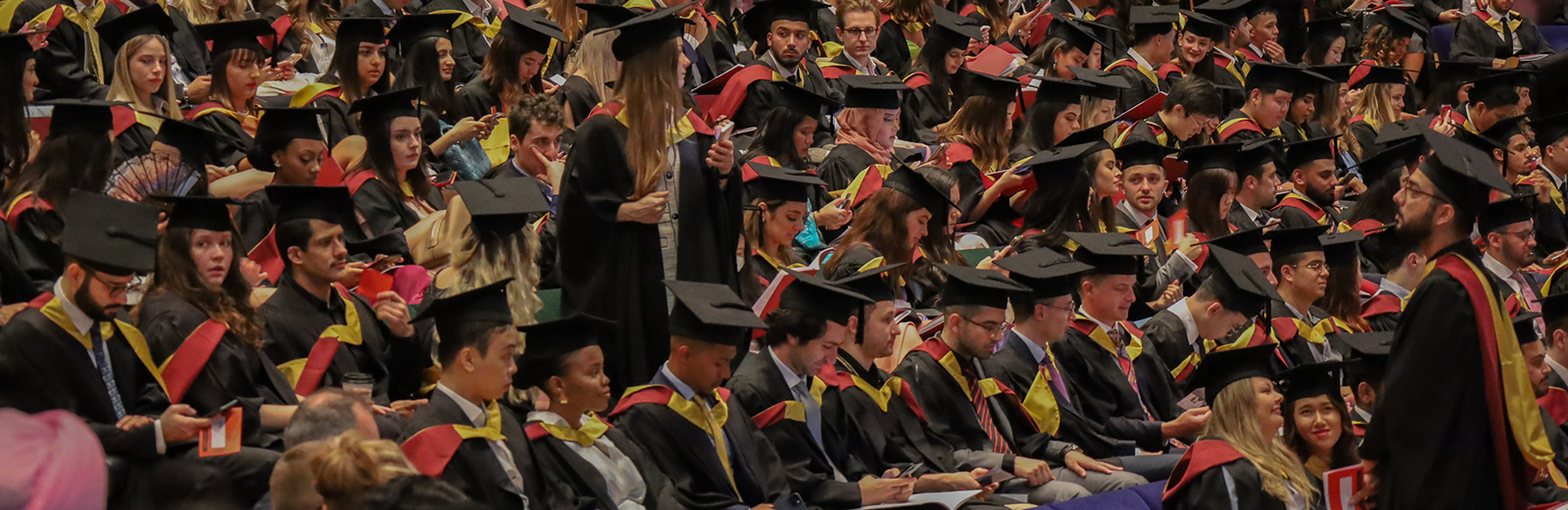 Students at Graduation