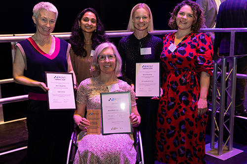 City St George’s academic and alumni win at RCSLT awards