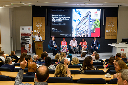 Panellists at Perspectives on Leadership event