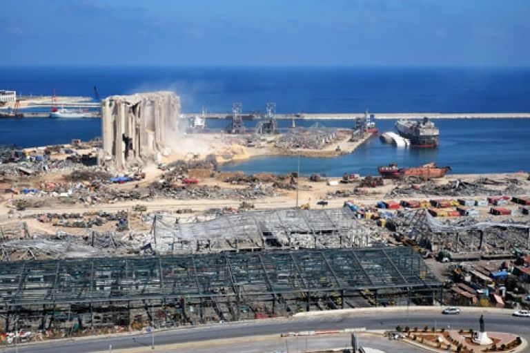 Aftermath of the 2020 explosion in Beirut