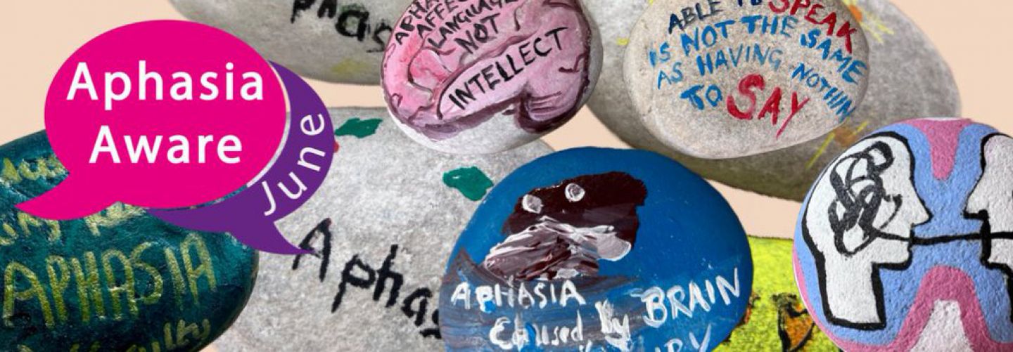 Rocking aphasia banner