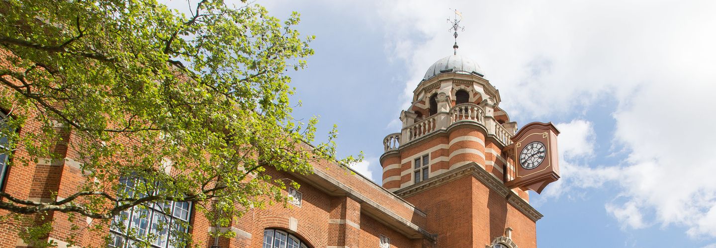 College Building Banner