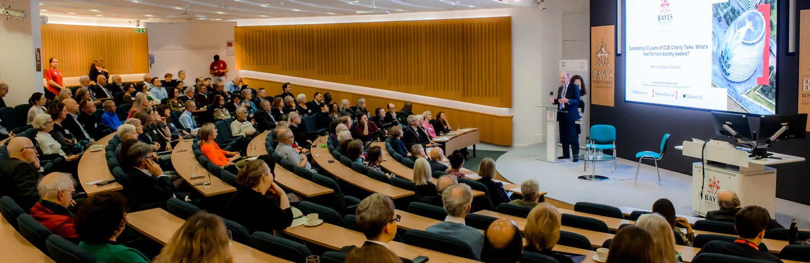 Gus O'Donnell speaks at Bayes