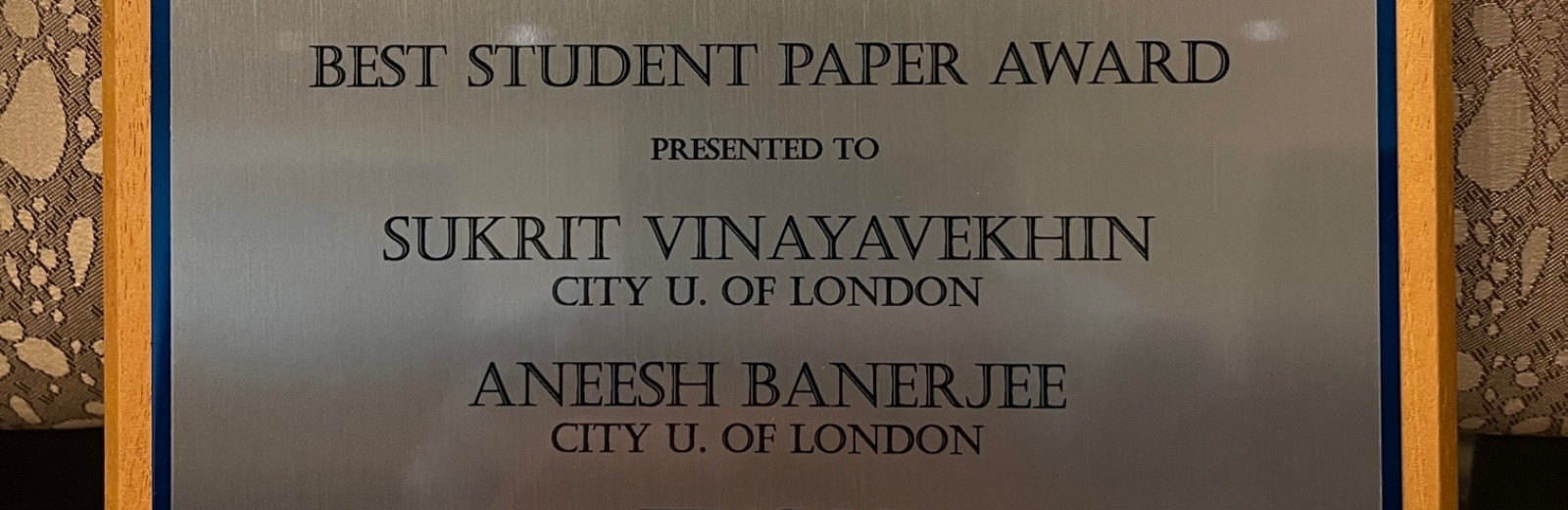 Academy of Management award