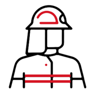 Firefighter icon