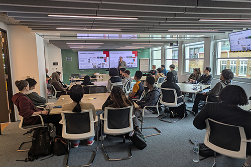 Business Education in the Community session