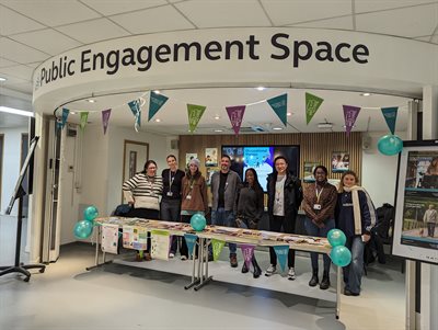 Running an event in the university's new Public Engagement Space is a great way to get started on your public engagement journey.