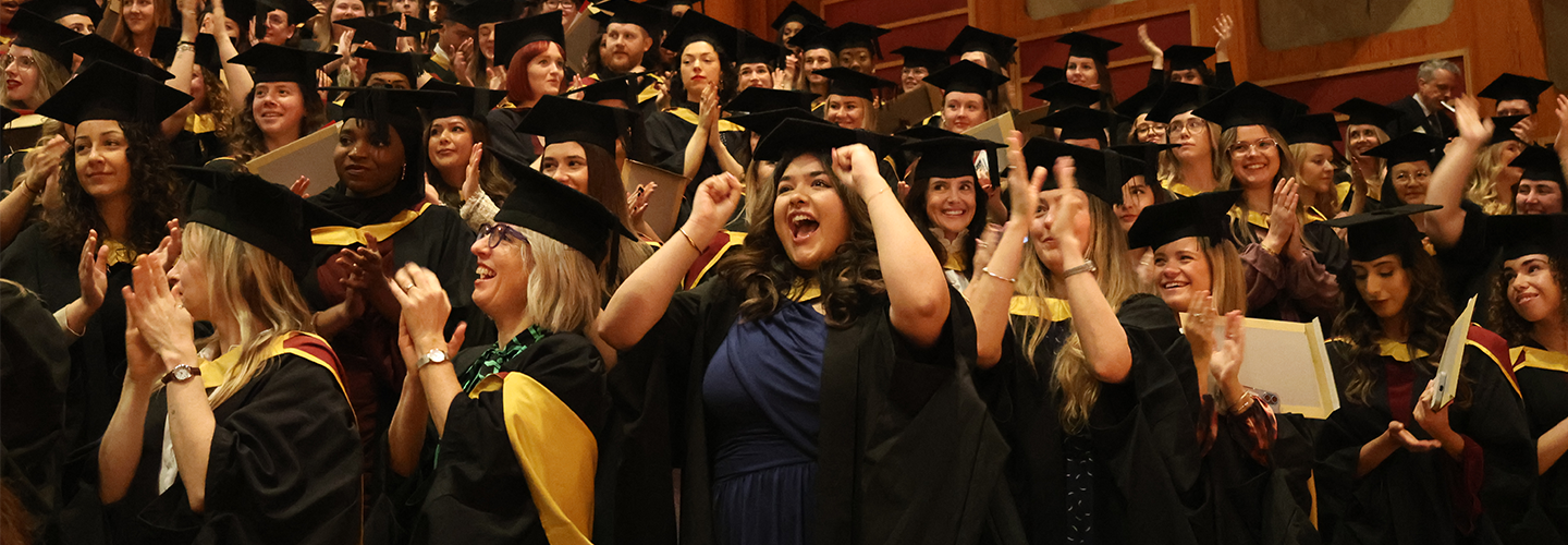 Graduates applaud
