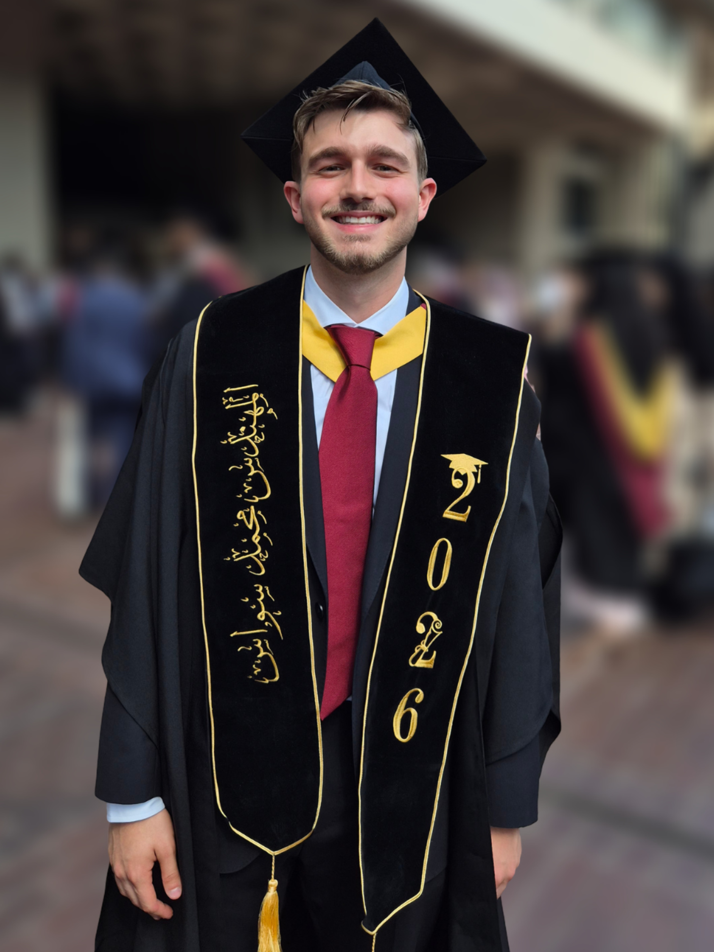 student in yemen stole