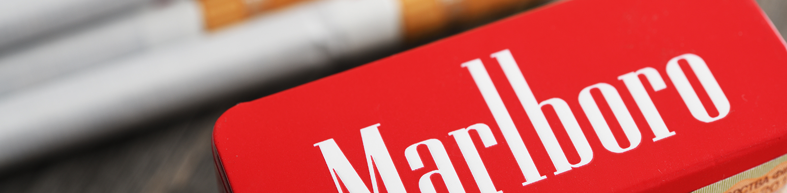 A pack of Marlboro cigarettes