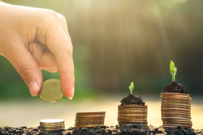 Sustainable finance stock image