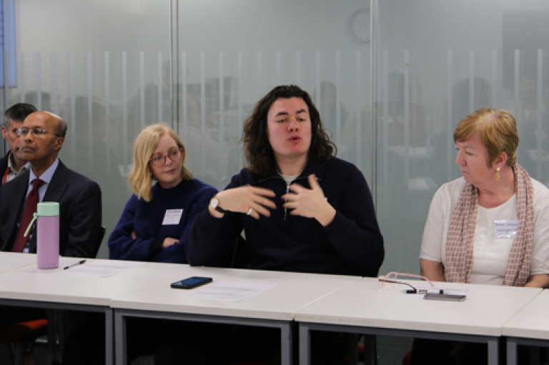 Councillor Santiago Bell-Bradford chairs the second meeting of the Islington Anchor Institution Network
