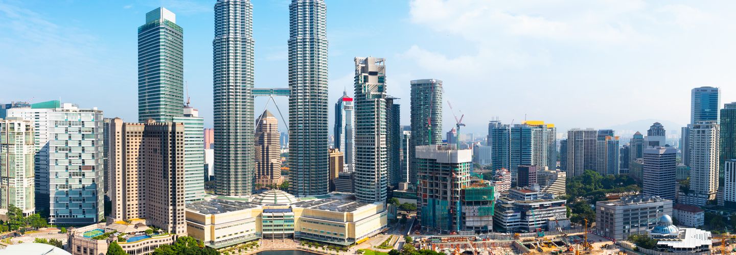 Kuala Lumpur city skyline