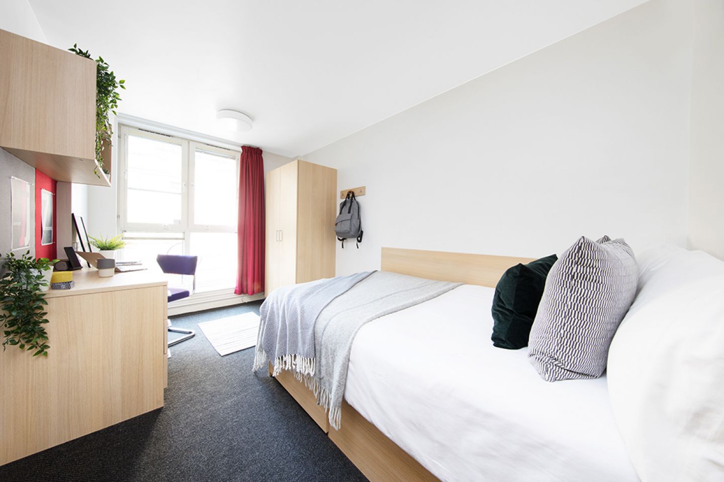 Romano court bedroom interior 