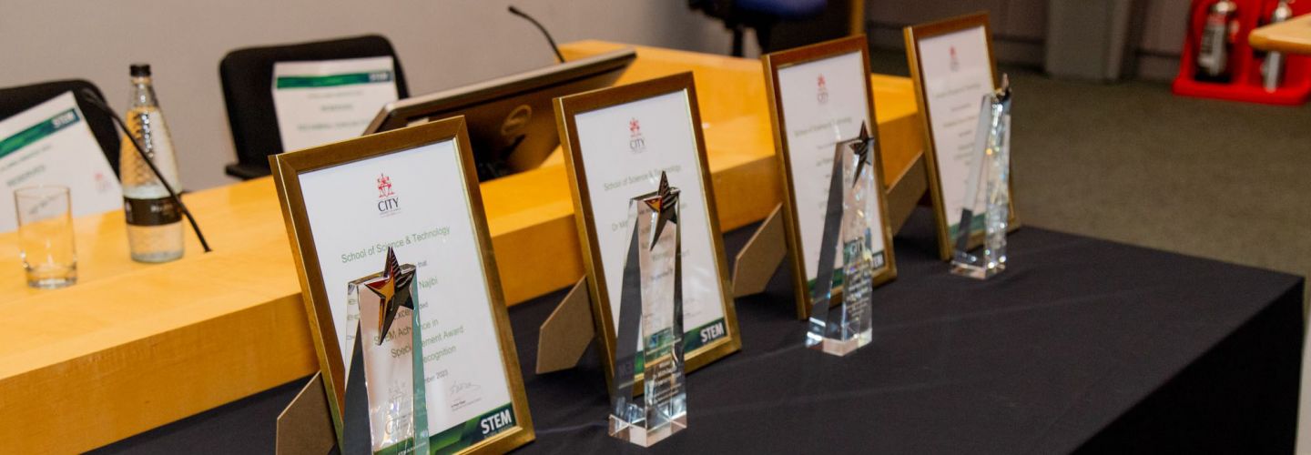Awards table banner