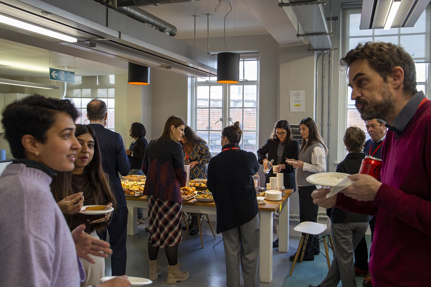 Dr Veselin Rakocevic and others networking
