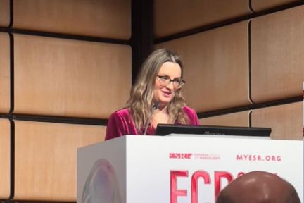 Sharing cutting-edge research at the European Congress of Radiology