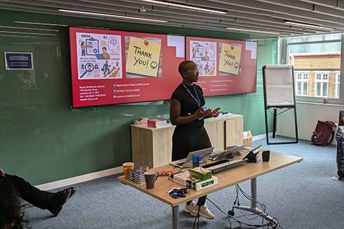 Business Education in the Community session